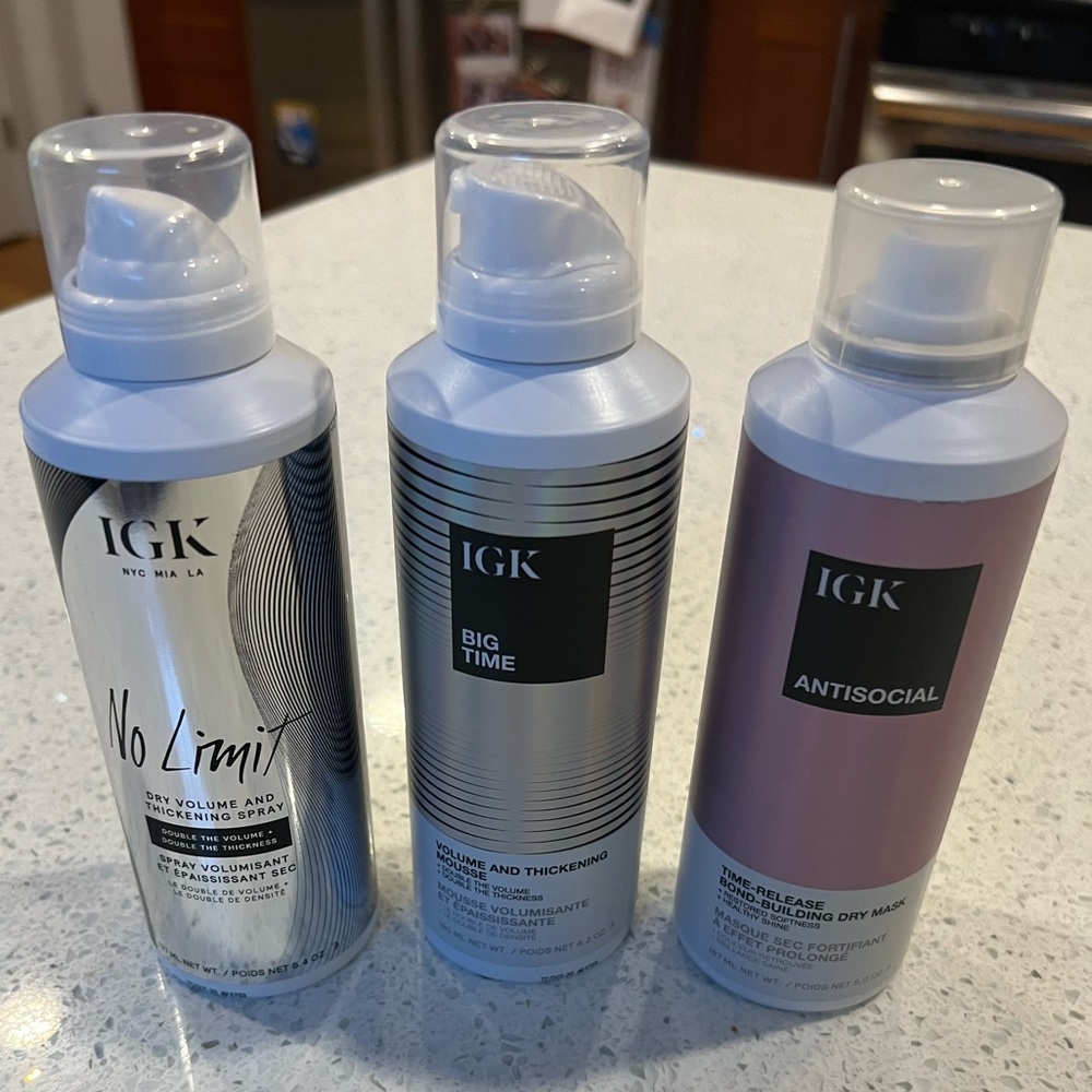 NWT IGK Bestsellers - Antisocial, Big Time and No Limits in a bundle